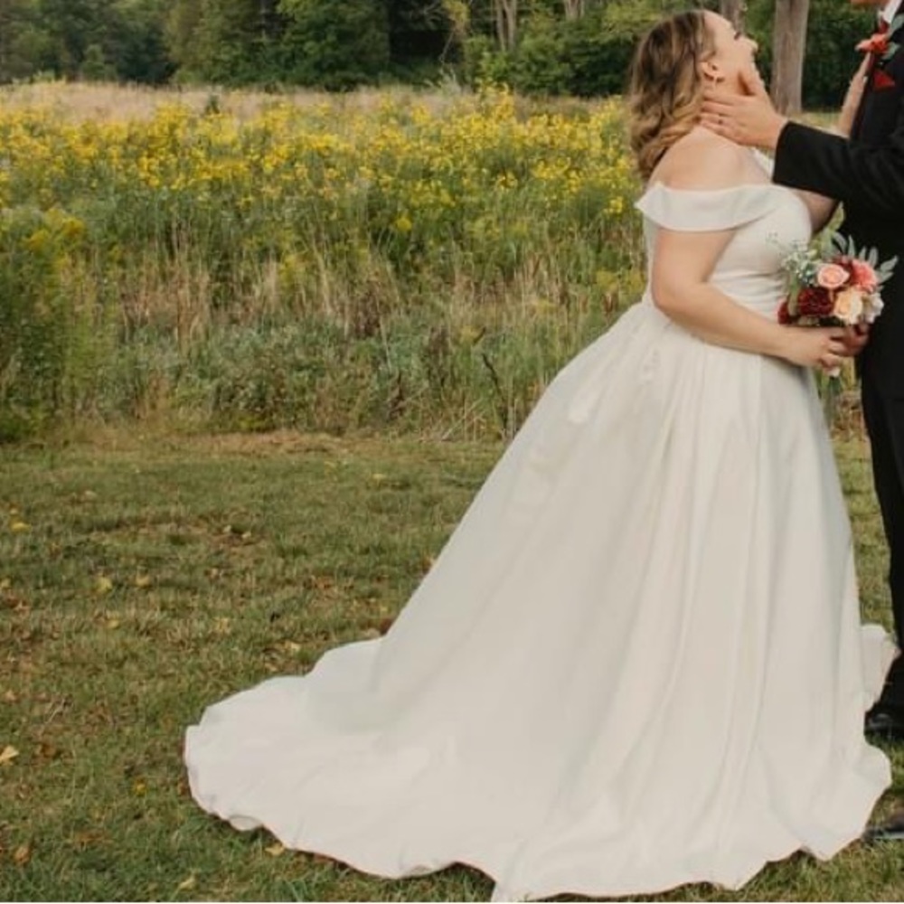 NEW wedding dress STYLE# WG3979 David’s bridal